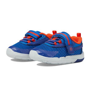 Stride Rite Boys SRT Ian Sneaker Size 9 Wide Toddler Shoes Blue NIB